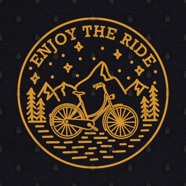 Enjoy the ride hand-drawn by Vectographers